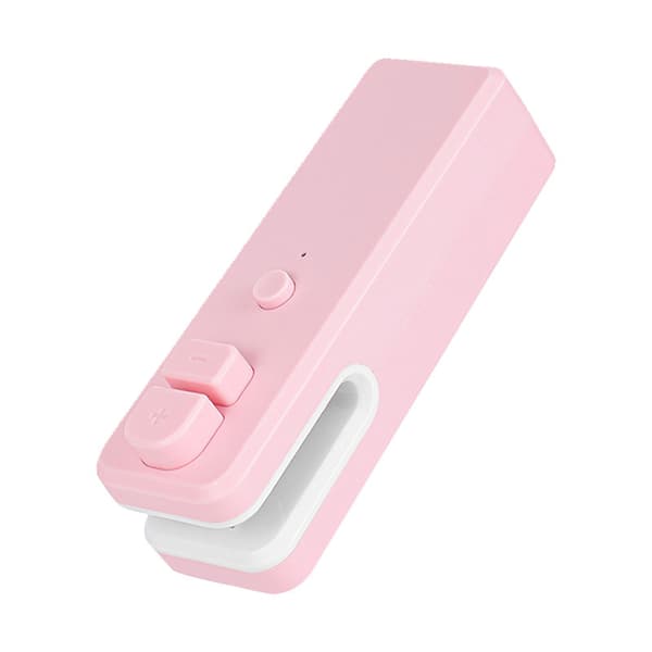 1 Styk (Pink) Husholdnings Mini Snack Plastikpose Forseglingsapparat, ZQKLA