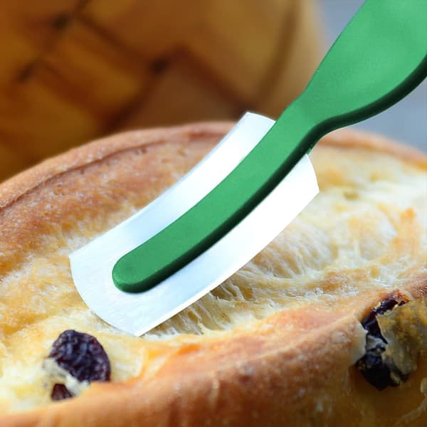 Brødkniv, 2 stk. Brødblad i kulstofstål, Bagerblad, Grig, ZQKLA