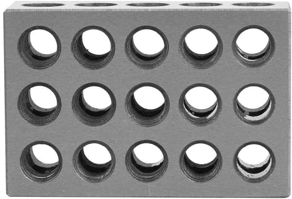 Maskinarbejder Matchet Præcisionsklods Sæt 2 stk 25x50x75mm Klodser, ZQKLA