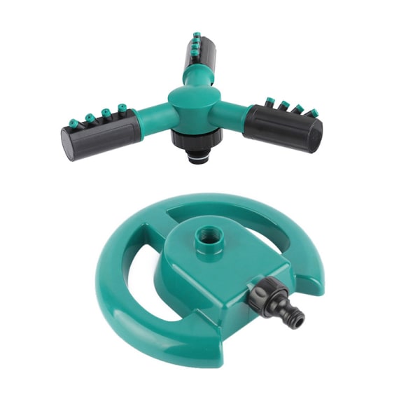 Automatisk Trädgårdssprinkler - 360 Grader Rotering 3 Armar, ZQKLA