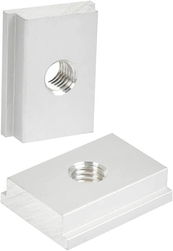 30x23mm M8 T-Mutter, Glidemutter, T-spor Mutter i Aluminiumlegering, ZQKLA