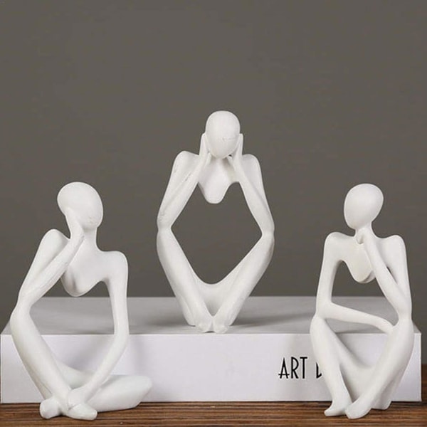 Tænkeren Statue - Resin Figuriner Tænkeren Mennesker, ZQKLA
