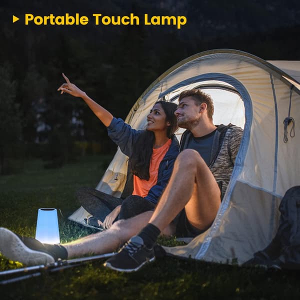 Touch Lampe, Bærbar Skrivebords Sensorstyret Natlampe