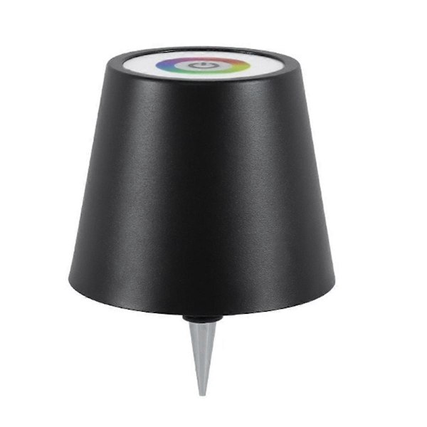 Trådlös Flasklampa RGB-lägen & 3 Färger Steglös Dimning Flasklampskärm Uppladdningsbar Flasklampa