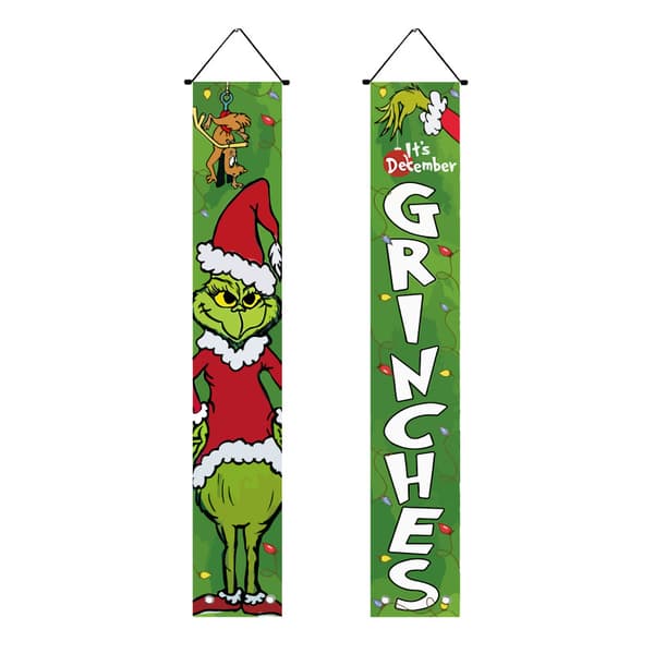 Grinch Joulukoristeet - Hyvää Joulua Verannan Kyltti - Chris