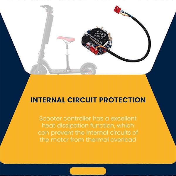 36V Kontroller Dashboard för X8 Elektrisk Scooter Motor Modul Centralt Kontrollsystem och Display Sc