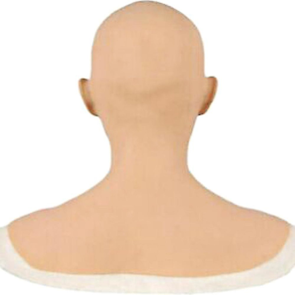 Halloween Realistisk Vuxen Kvinna Latex Huvudskydd Fancy Cosplay Mask