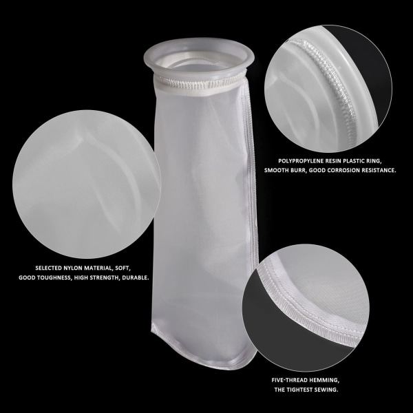 2 stk. vannfilter for tank, filterpose for vanntank, regn