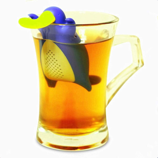 Silikon Te-Infuser Sød Platypus Løst Blad Te-Sigte R,ZQKLA