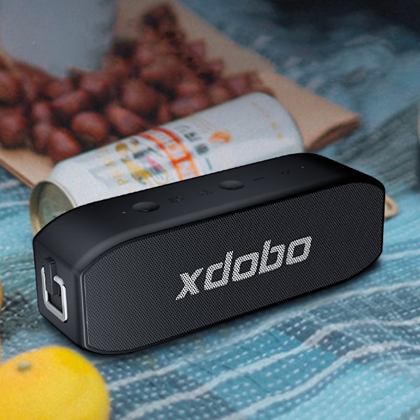 Bluetooth-højttaler, fantastisk lyd, enorm bas med dobbelt, ZQKLA