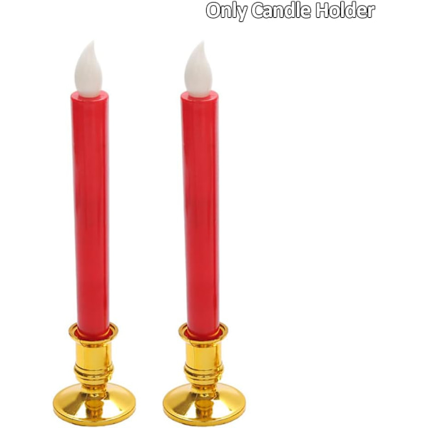 20 stk. Koniske Lysestaker Gull Pillar Lysestaker for Bord Midtstykke Moderne Lysestaker