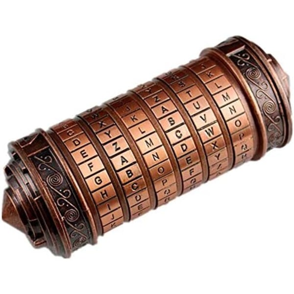 Da Vinci Code Mini Lock Pusselboxar med dolt fack, ZQKLA
