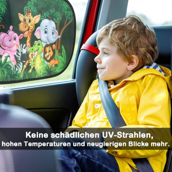 Baby børnebil solskærm meget mørk og med UV-beskyttelse Car, ZQKLA