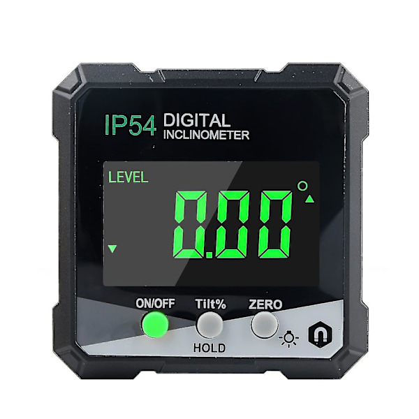 Digitaalinen kulmamittari, kulmamittari/kulmamittari LCD-näytöllä, kaltevuusmittari magneetilla, digitaalinen kulmamittaviivain