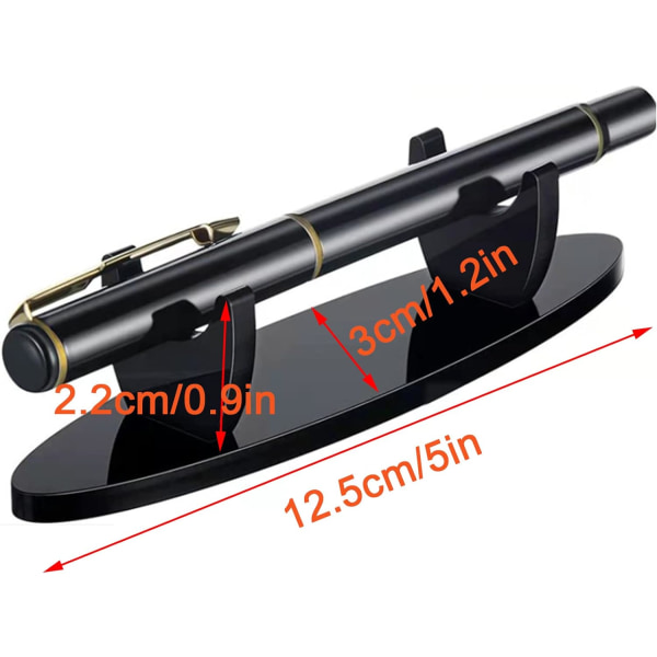 2 kpl Akryyli Näyttöteline Kynä Näyttöjalusta Vaakasuora S,ZQKLA