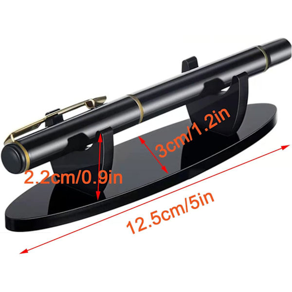 2 Stykker Akryl Display Stativ Pen Display Stativ Horisontal S,ZQKLA