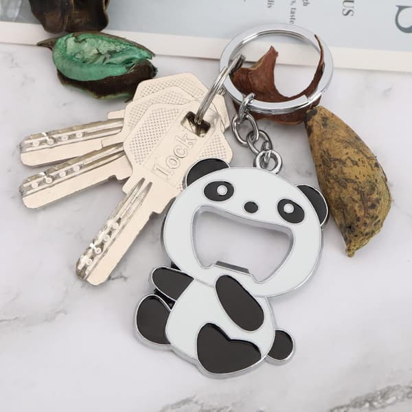 2 kpl Avaimenperä Pullonavaaja Panda Pullonavaaja Avaimenperä Mul, ZQKLA