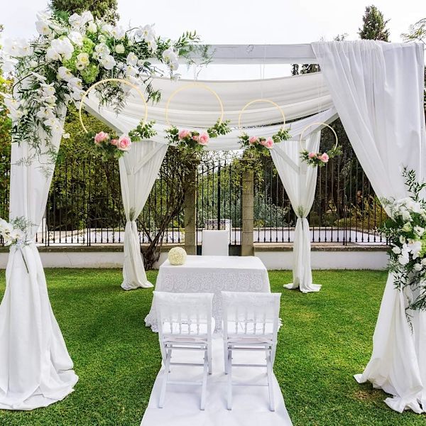 8 Bambusringe 4 Størrelser til Macrame Træ Blomsterkranse og B,ZQKLA
