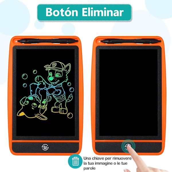 Färgglad LCD-ritplatta, 8,5 tum barns ritplatta, Magic S