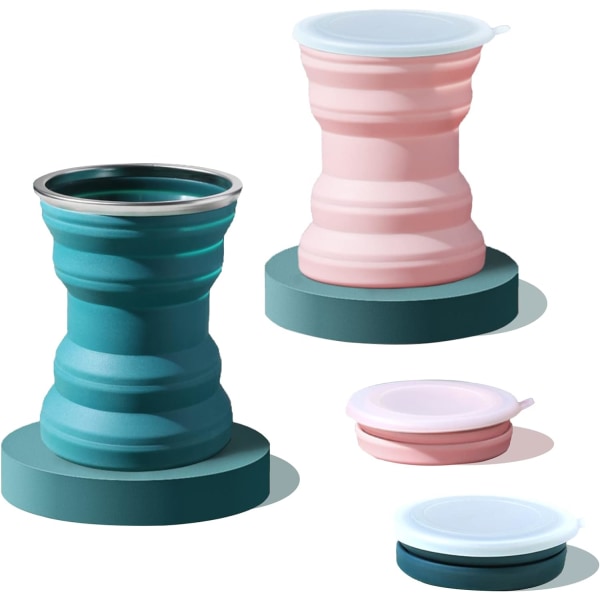 Portabel Kaffemugg, Lättvikts Resemugg, Större Kapacitet, ZQKLA