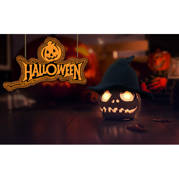 Häxstickade ullhattar för dam, för Halloween-maskerad, ZQKLA