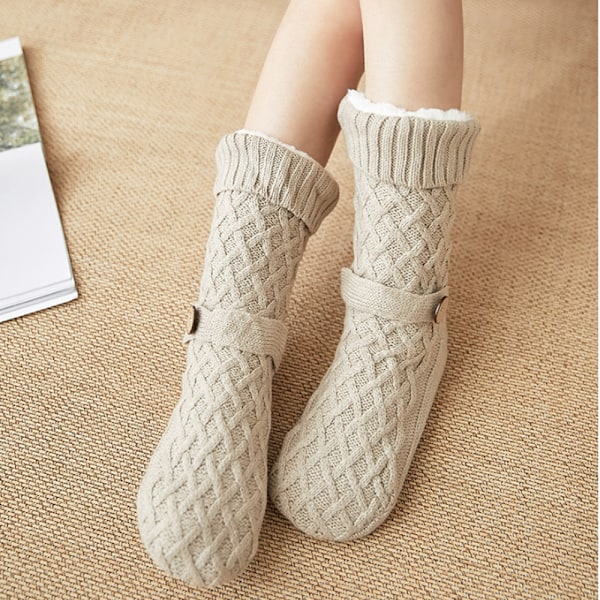 Slippersokker Varme Bløde Sokker Superbløde Fuzzy Sokker Vinter, ZQKLA