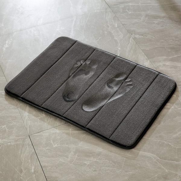 Entrématta Badmatta i Minnesskum Hydrofilt Pebble Design Su