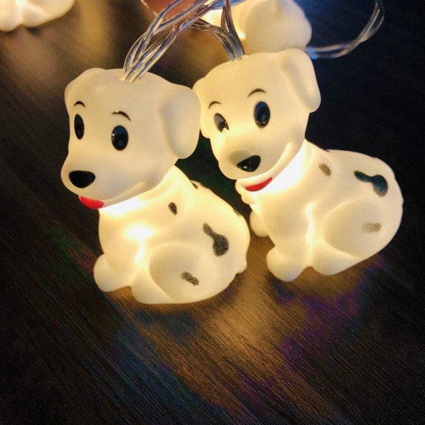 Cute Animal LED String Lights, Batteridrevet Night Light, F, ZQKLA