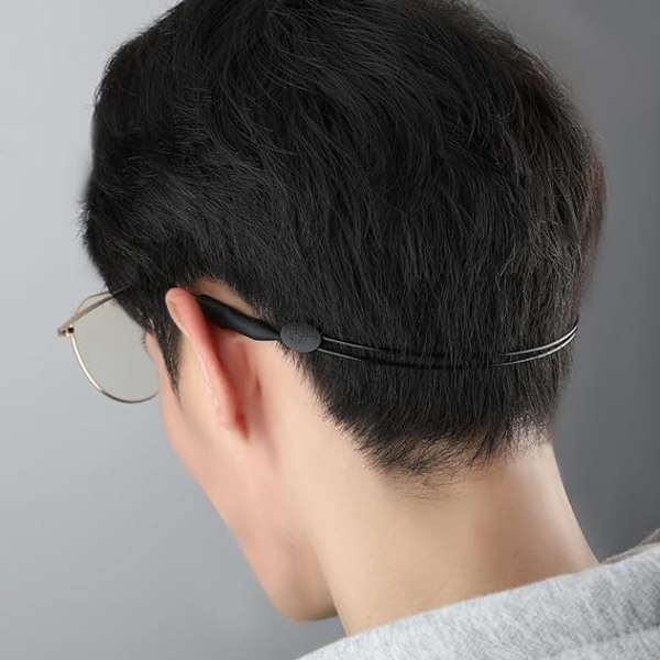 Silikonglasögonremmar, (3 st) Glasögon Silikonhållare Solglasögon