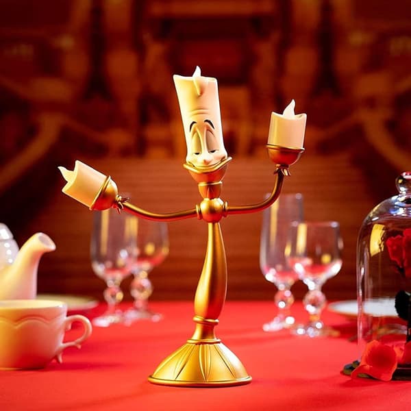 Disney Skjønnheten og Udyret Lumière Lampe