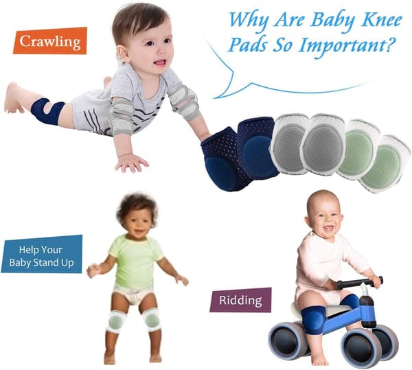 Baby Kneepads, 3 Par