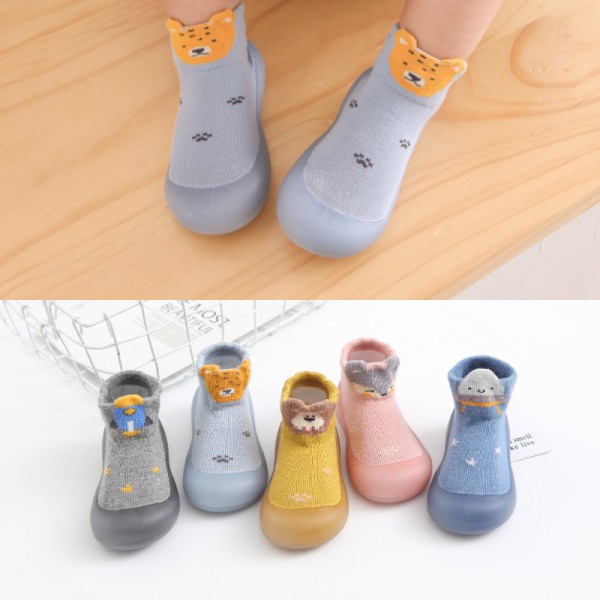Baby Småbørn Anti-Slip Fuzzy Sutsko Gulv Åndbar Tyk, ZQKLA