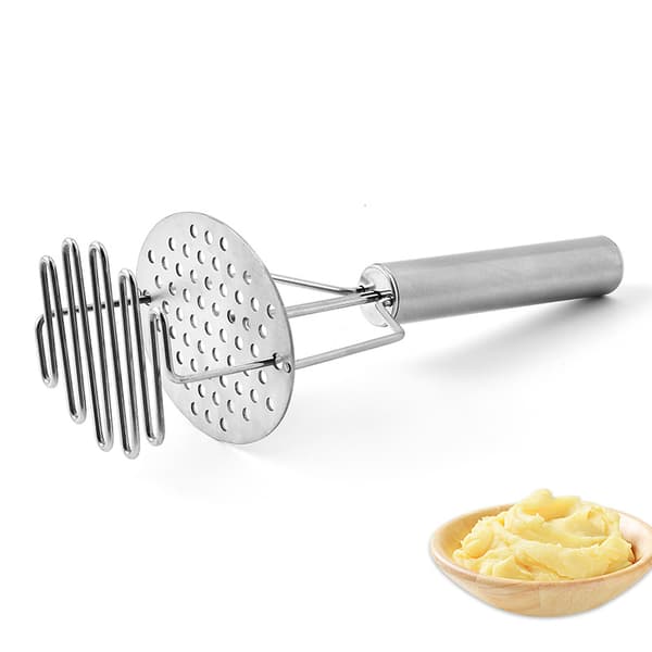 Manuell Potatispress, Potatispress i Rostfritt Stål, Potatis Ma, ZQKLA