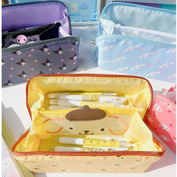 Penneetui, Makeup Taske Etui, Sød Anime Kosmetiktaske Stat