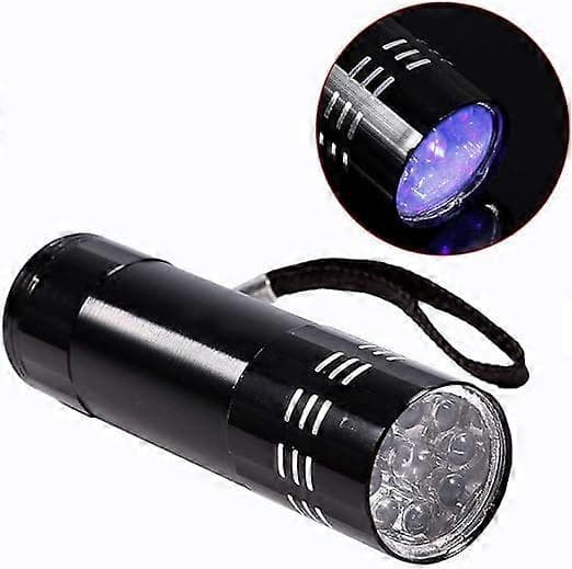 UV 9 LED 395nm UV-taskulamppu UV-kynä taskulamppu taskulamppu lialle ja