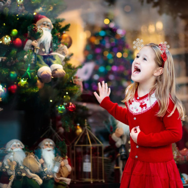 2 Julehårbøjler Xmas Rhinestone Snefnug Hårbånd Cr,ZQKLA