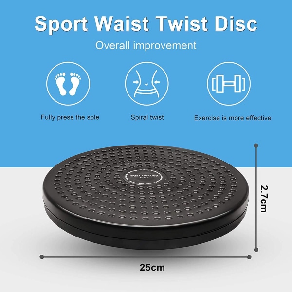 Sport Waist Twist Disc, balansbräda med halkfri säkerhet P,ZQKLA