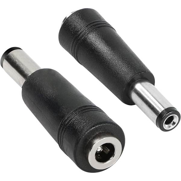 4 st DC-strömadapter 5,5x2,1 mm hane till 4,0x1,7 mm hona Elektrisk