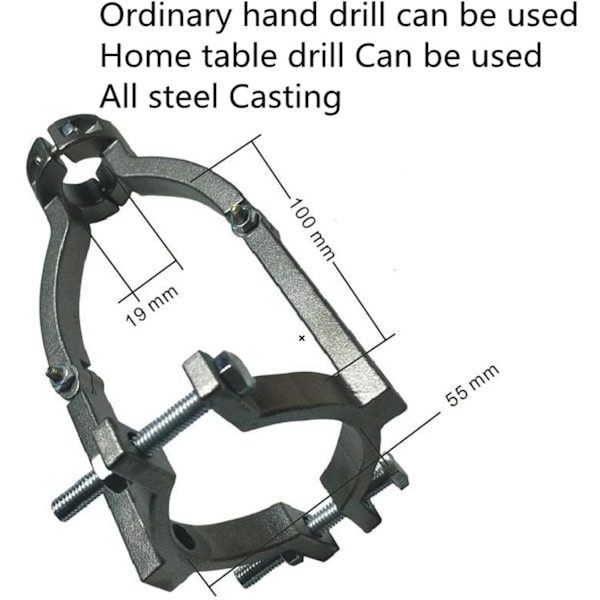 Firkantbor Adapter, Drilltilbehør for Rask Bruk, ZQKLA