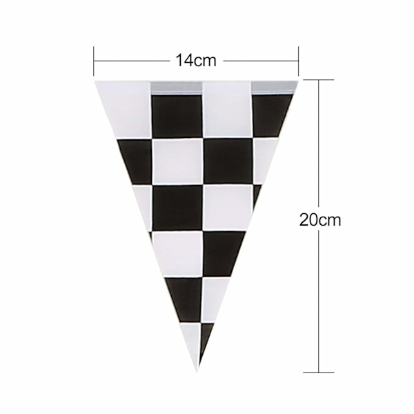10 Meter Rutig Banner Racing Flag Party Flag Banner, ZQKLA