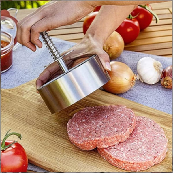 Ideell for burgerpresser, justerbar non-stick patty maker，2102 JAZY