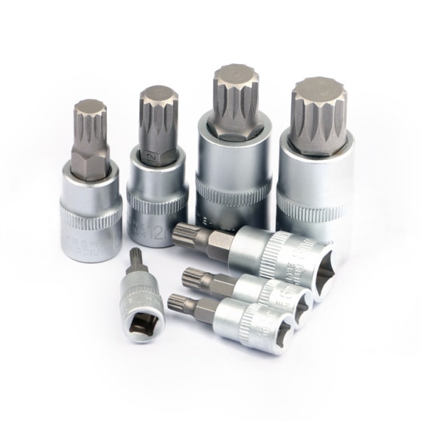 Multitandad XZN-hylsesats 8 delar M4 - M16, ZQKLA
