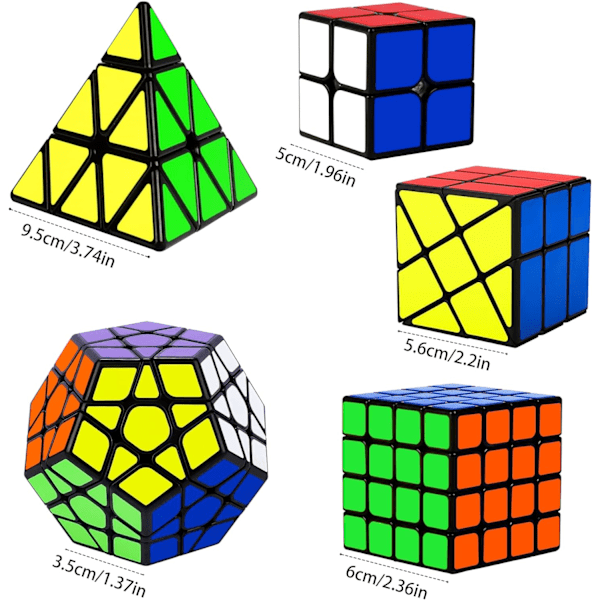 Sæt Puslespil Terning Magic Cube 2x2 4x4 Fenghuolun Puslespil Terning Legetøj Gave