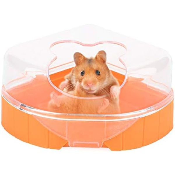 Hamster Badeværelse, Enkelt Badekar Trekant Stor Plastik Gerbils, ZQKLA