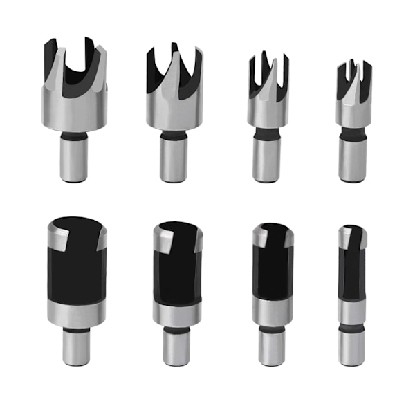 Snickare Träbearbetning Kolstål Tenon Borrbitssats 8 Stycken, ZQKLA