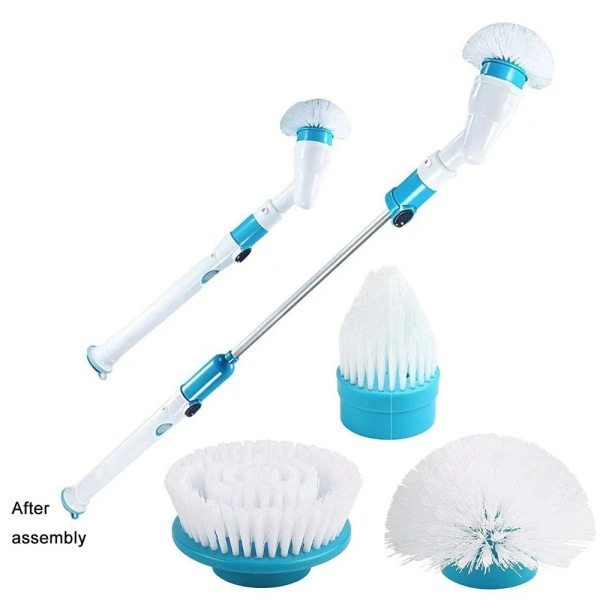 Electric Spin Scrubber Cordless Rechargeable Bathroom Scrubb,ZQKLA