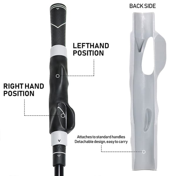 Unisex Grip Trainer Golftillbehör, Grå, One Size（1 ,ZQKLA