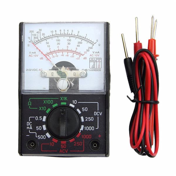 AC/DC Elektrisk Analog Multimeter Ström Decibel Spänning, ZQKLA