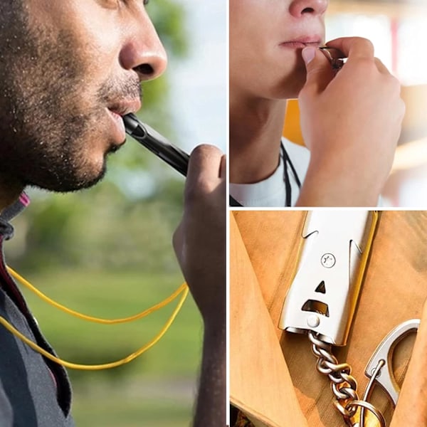 Signalvissla för överlevnad, dubbelrör, hög decibel, ZQKLA