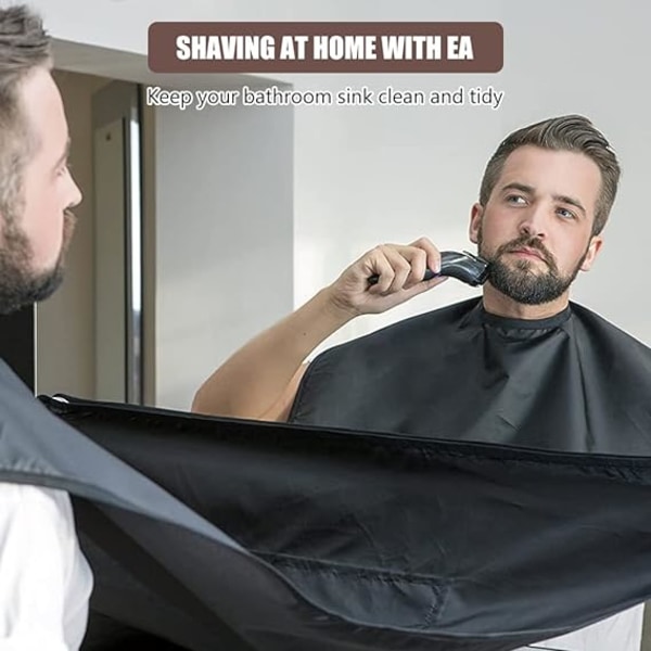 Skäggförkläde för män, Rakhaklapp, Beard Hair Catcher, Beard Ap,ZQKLA